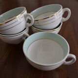 Lunéville cups, regency model