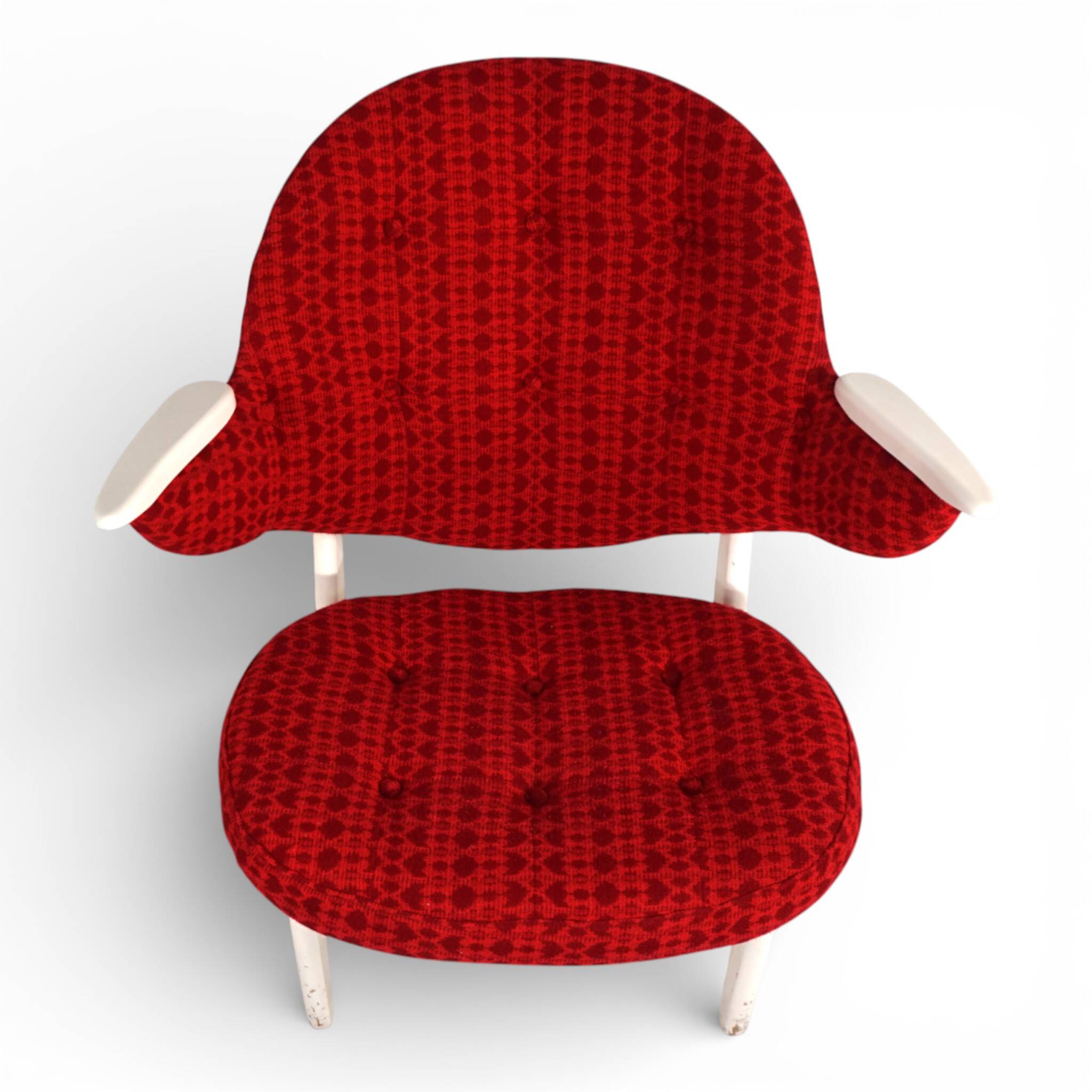 Fauteuil Lounge CE Matthes Modèle 33 par Carl Edward Matthes, 1950