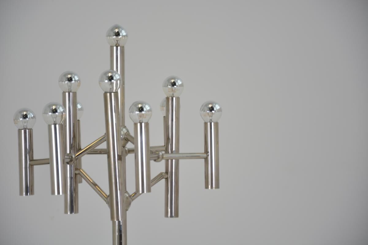 Floor lamp "atom" of the 70s