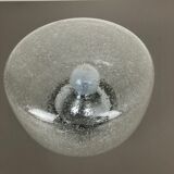 Cone Ice Glass Bubble Wall Light Made by Hillebrand Leuchten, Germany