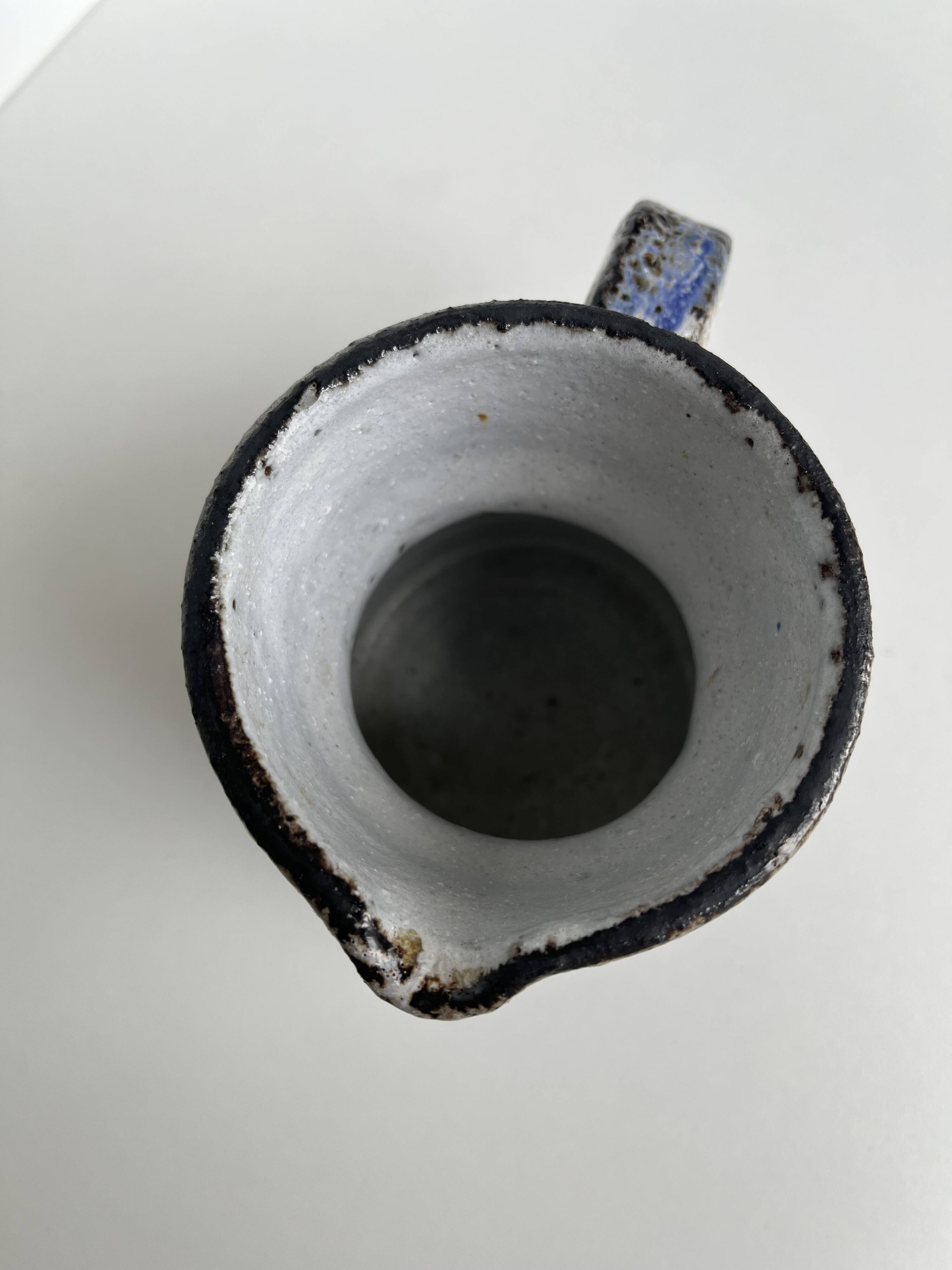 Ceramic pitcher by Albert Thiry - Vallauris