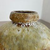 Pottery fat lava multi-color "814" vase made by ruscha, 1970s
