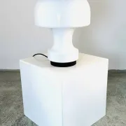 A-743 Mushroom Lamp By Glashütte Limburg, Germany, 1970S