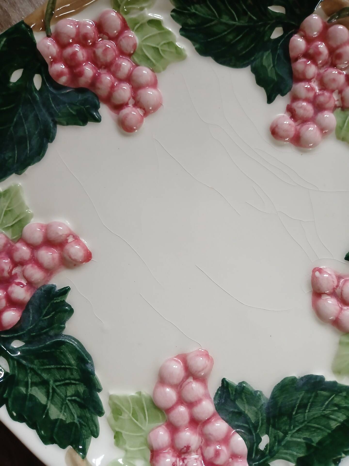 3 mismatched vintage dinner plates