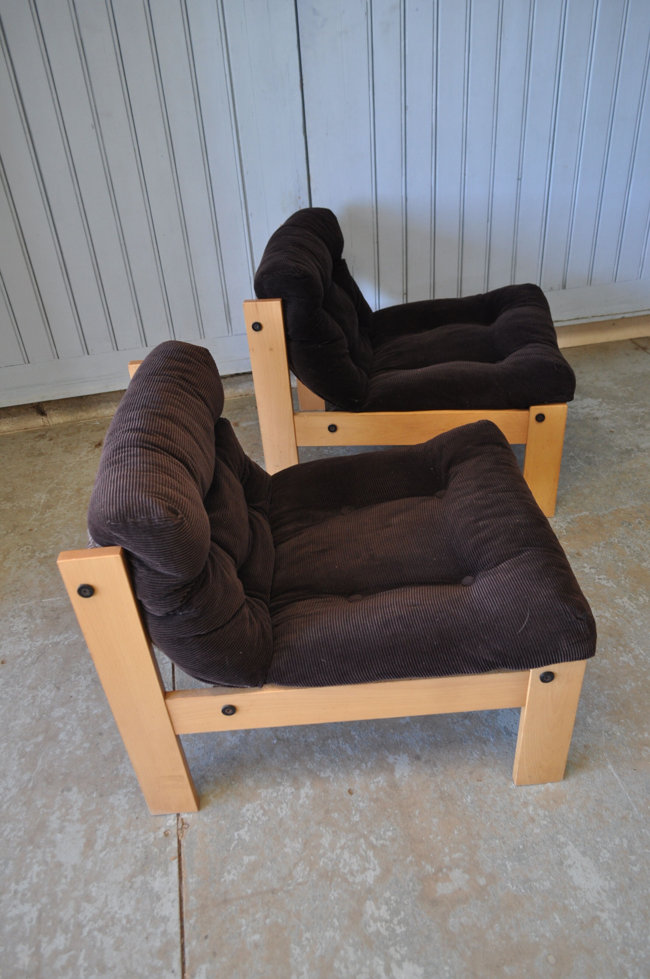 Pair of modern heaters.