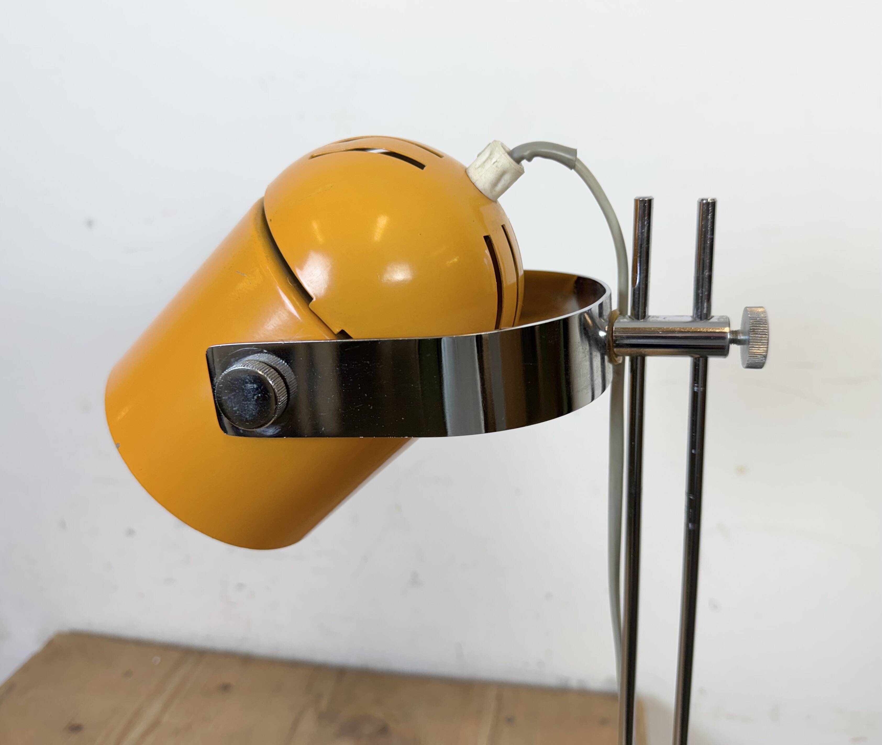 Orange Combi Lux Table Lamp by Stanislav Indra for Lidokov, 1970s