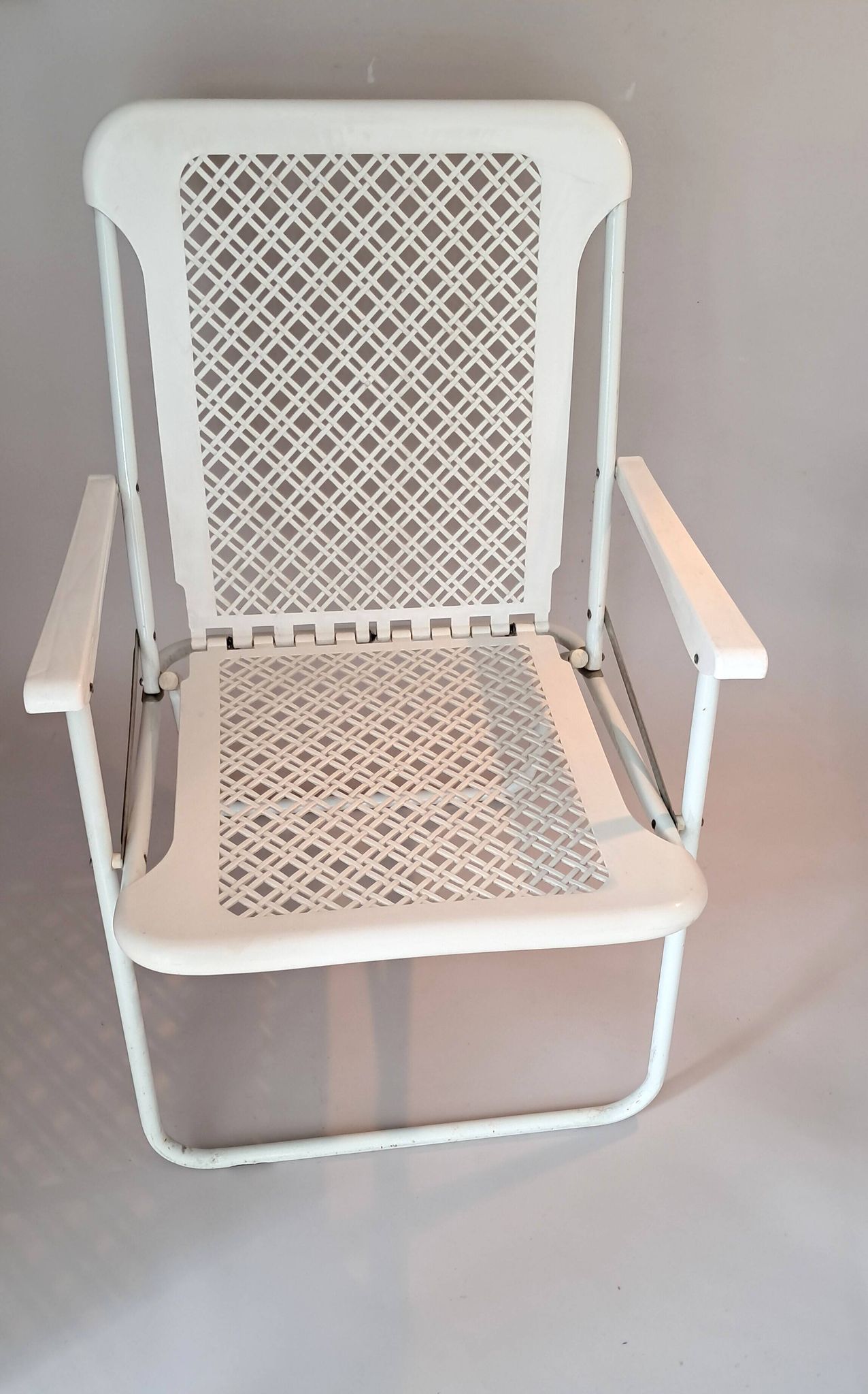 Two folding chairs 1960 Grand Soleil & Luigi Plebani Vintage.