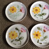 Series of 6 dessert plates