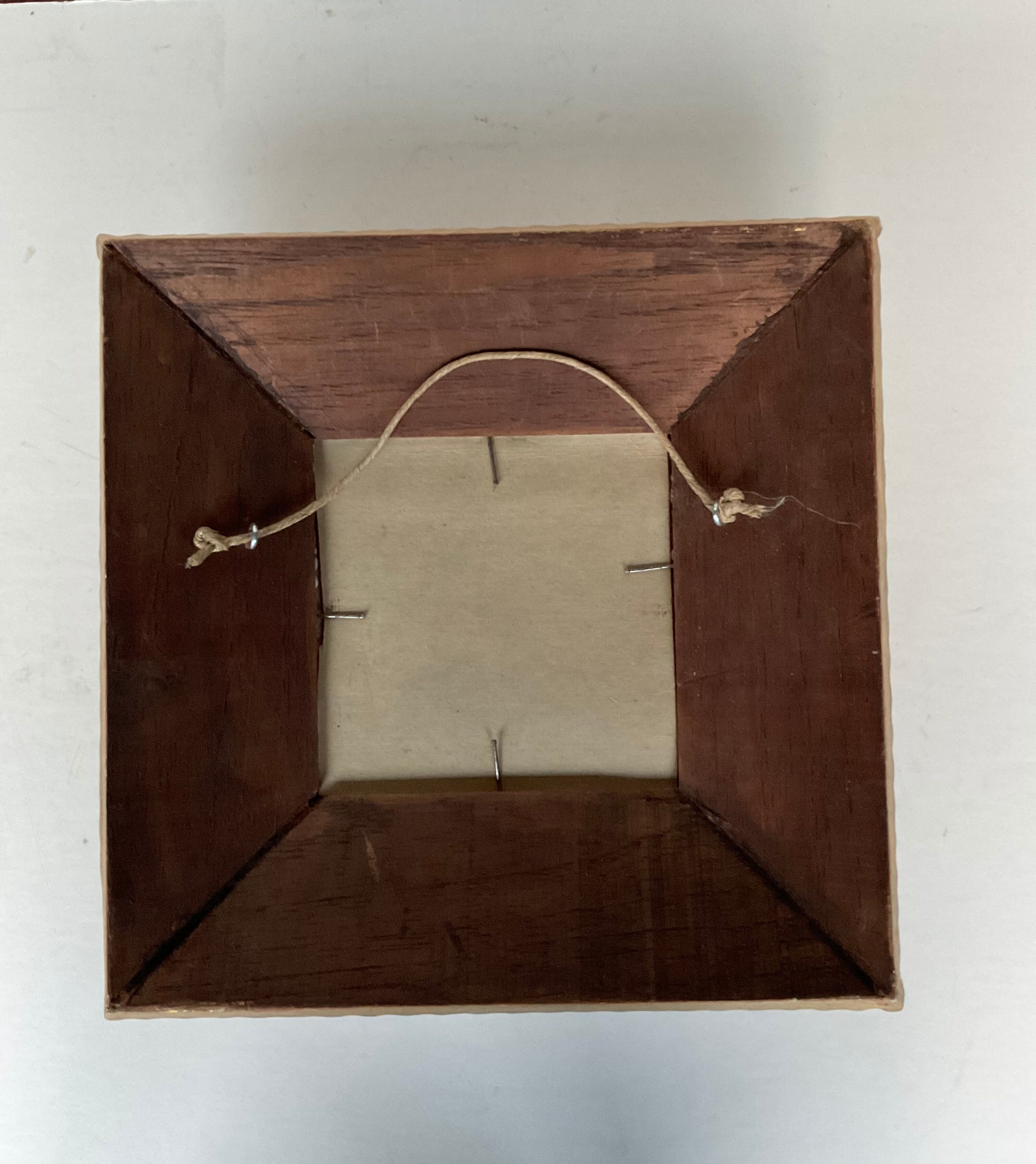 Mirror with parclose ien gilded wood