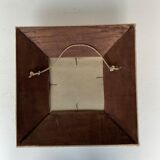 Mirror with parclose ien gilded wood