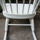 Rocking wood chair 50s