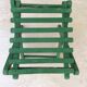 Former wooden fisherman folding stool