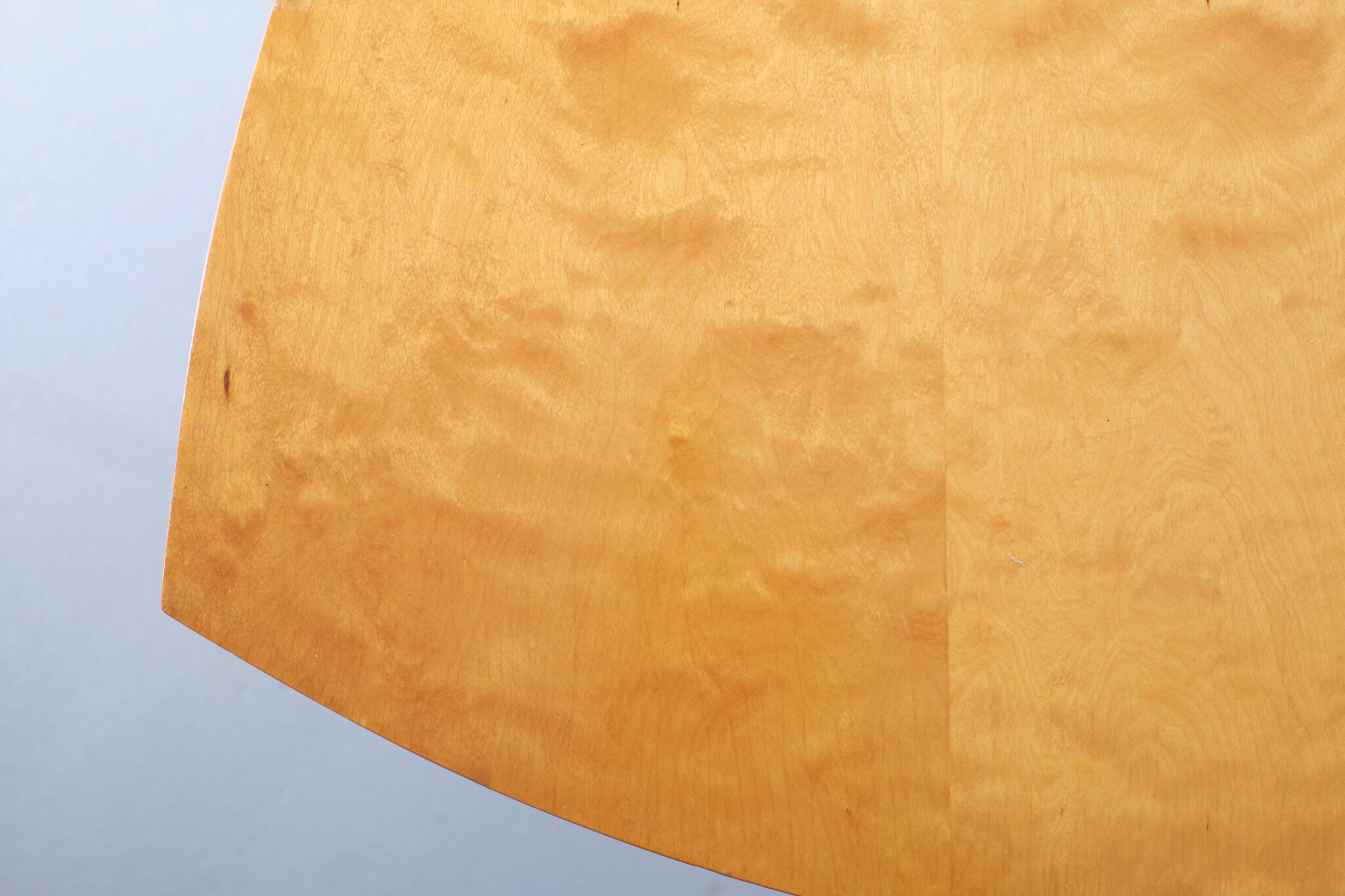 1950s Holland Maple Wood Triangle Coffee Table