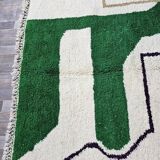 Berber rug made of natural wool, handwoven, size 250 x 250 cm.