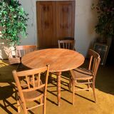 Duo of bistro chairs