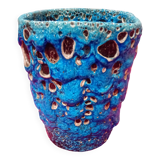 Blue Glacier Enamels Vase