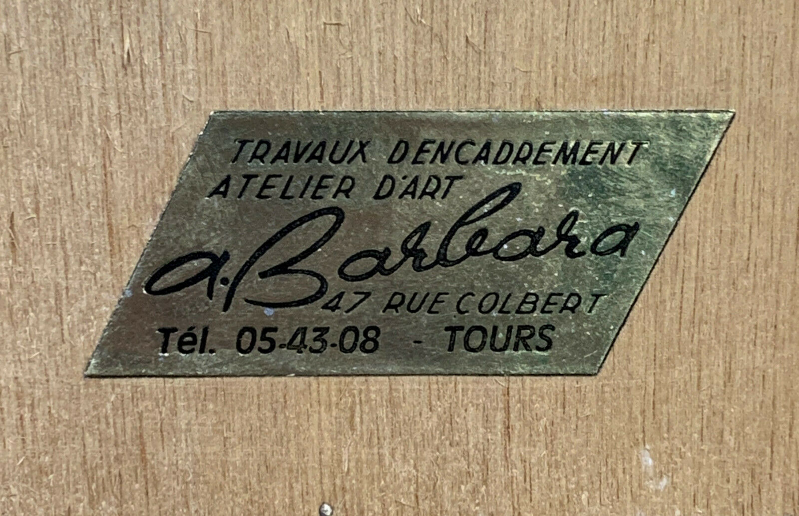 Barbizon School: oil on canvas by Louis ANDREY / the path to the edge of the wood