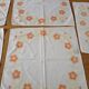 5 old napkins