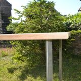 Table top recycled oak