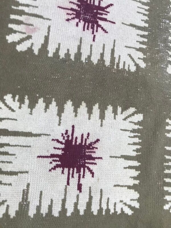 Former carpet art deco french handmade 203 x 292 cm