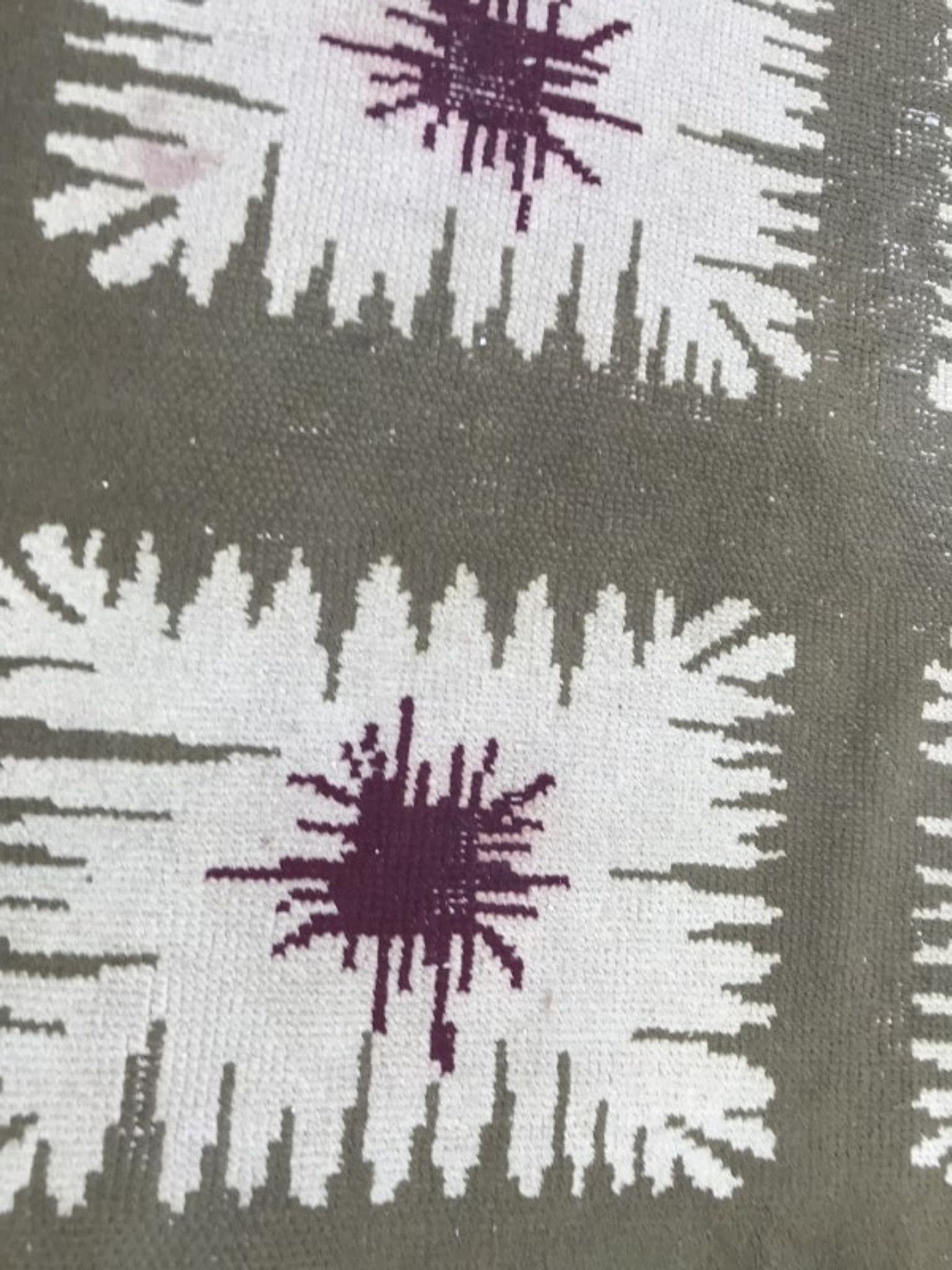 Former carpet art deco french handmade 203 x 292 cm