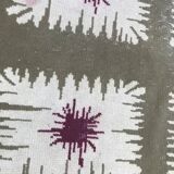 Tapis ancien art déco français fait main 203x292 cm