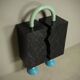 Memphis style playful sculpture by Dutch architect Wim Hofman 1980s