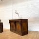 Former wooden trading counter