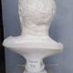 Vitellius plaster bust 60cm th mid 20th century