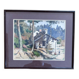Old watercolor