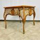 Table en rotin