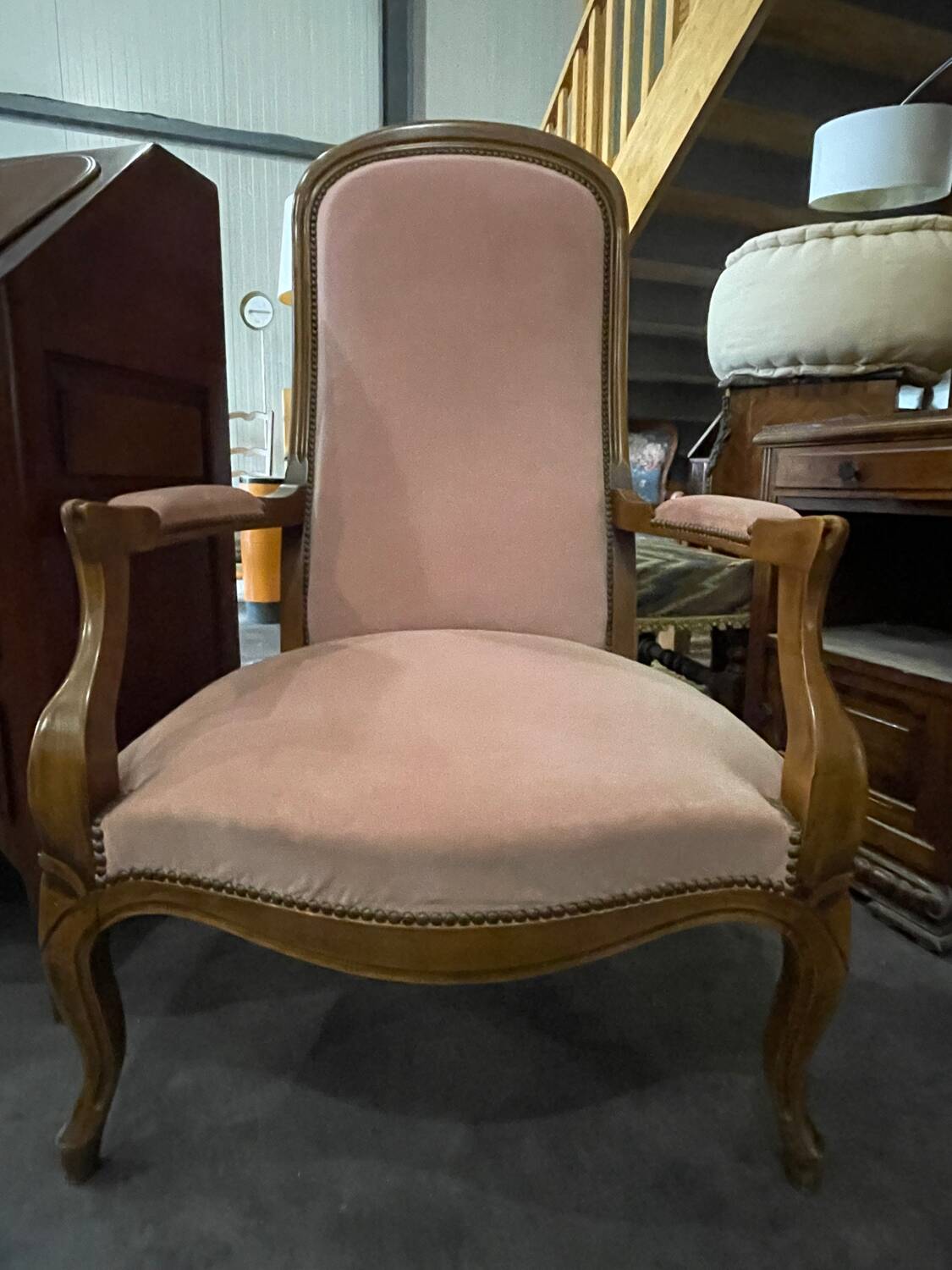 Voltaire-style armchair