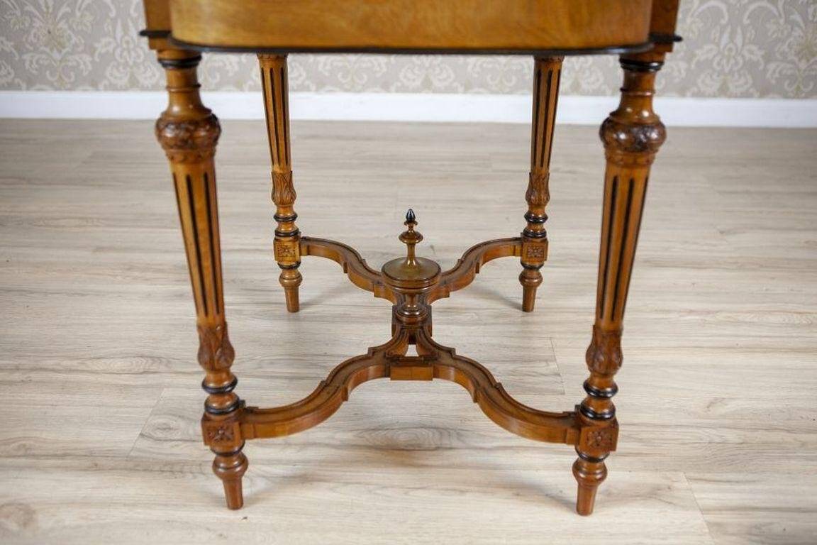 Late 19th Century Walnut Coffee Table, 1890s