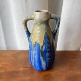 Small handmade stoneware vase