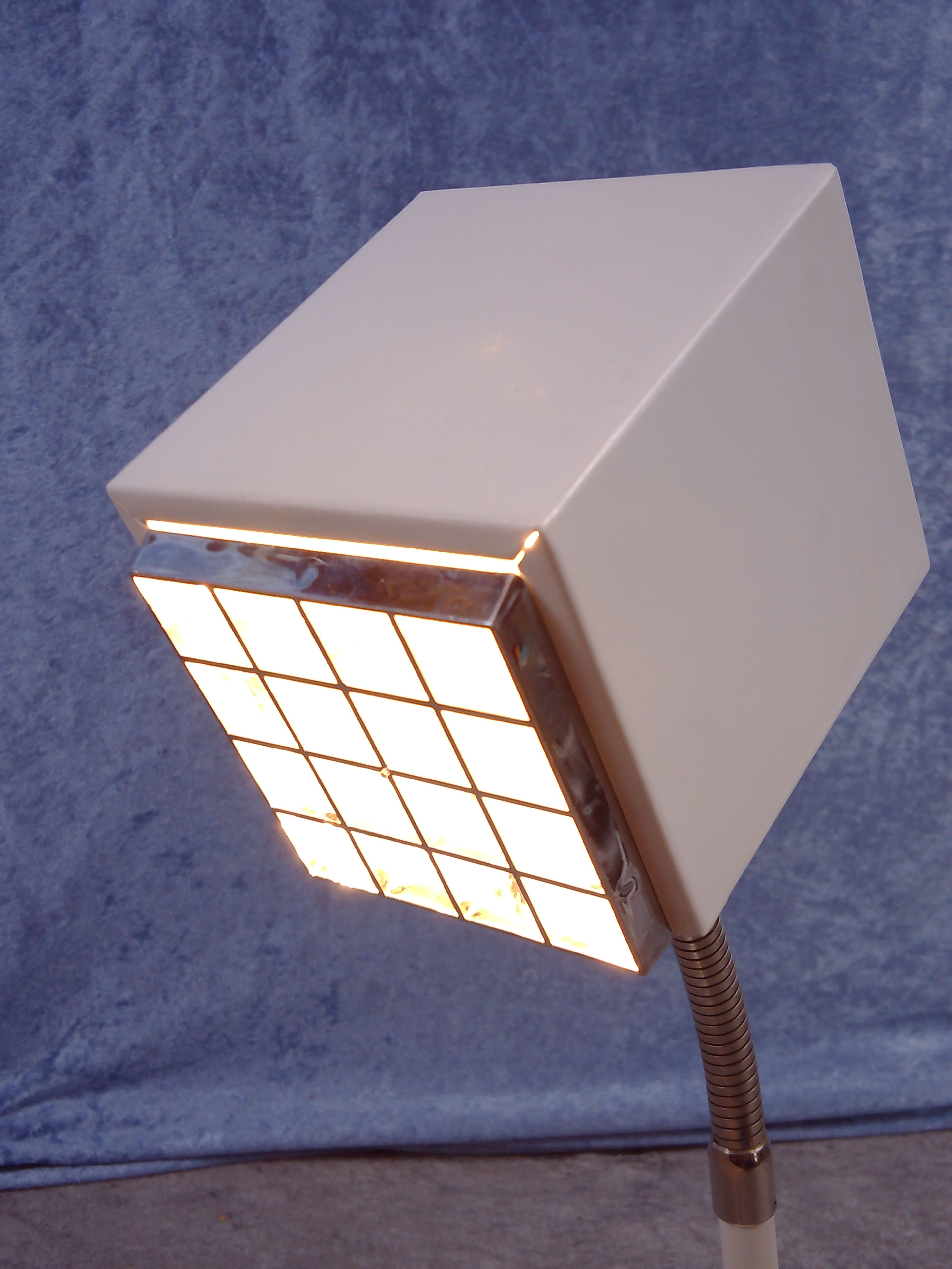 Kuben desklamp by Björn Svensson for Elidus, Sweden. 1970’s
