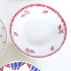 4 mixed deep plates, Moulin des Wolves, Luneville, Badonviller