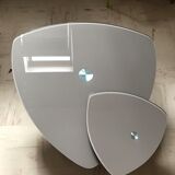 Double tray double tray coffee table