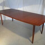 Scandinavian vintage extendable rectangular table