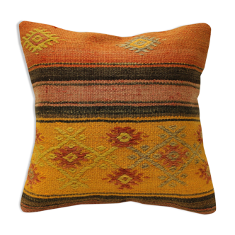 40x40 cm kilim cushion,vintage cushion cover