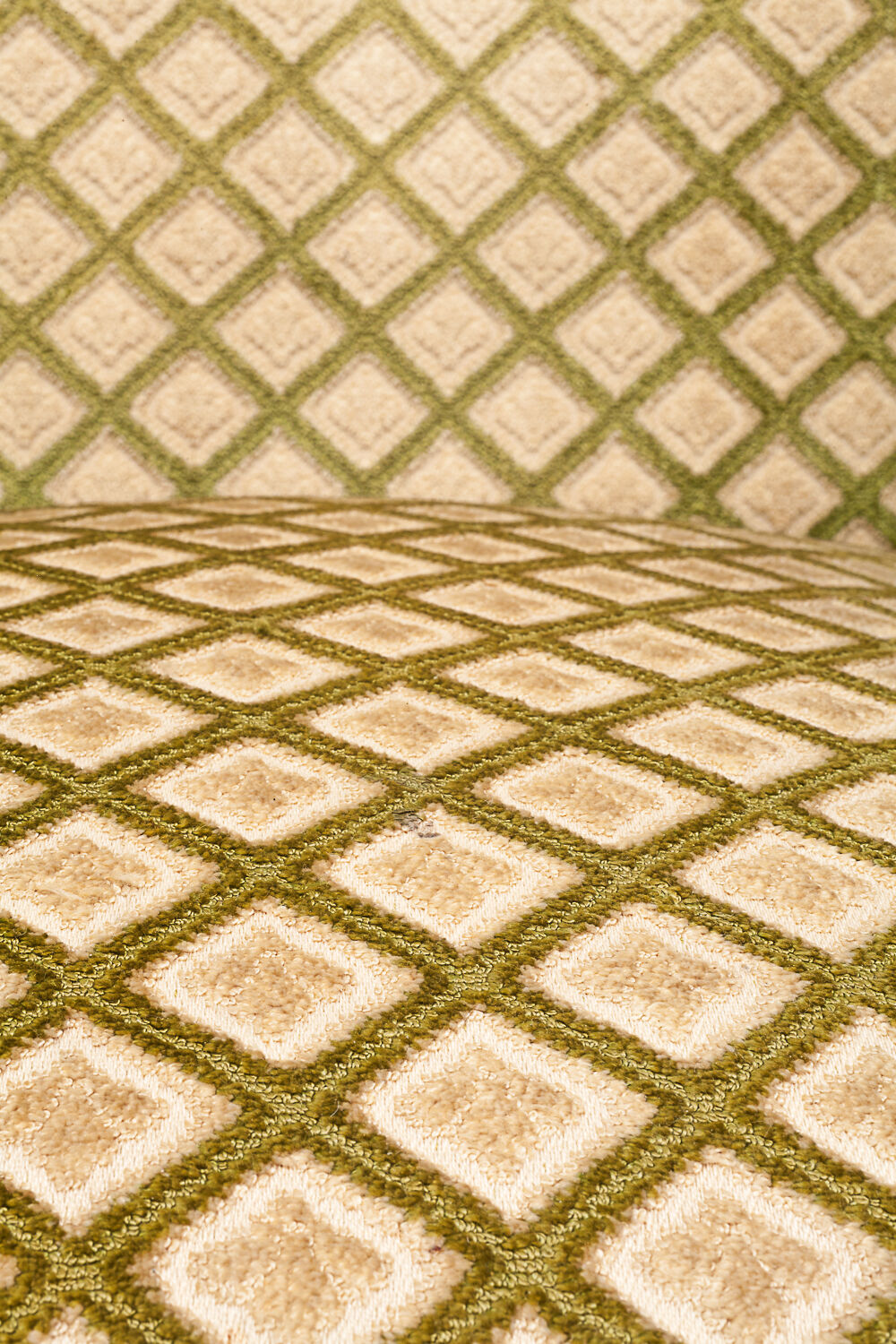 Duo of shepherdesses, Empire era. Silk velvet