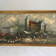 Large oil on canvas by Benett