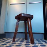 Brutalist tripod stool
