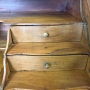 Louis XV slant-top desk in 18th-century marquetry.