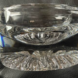 Daum crystal ashtray signed