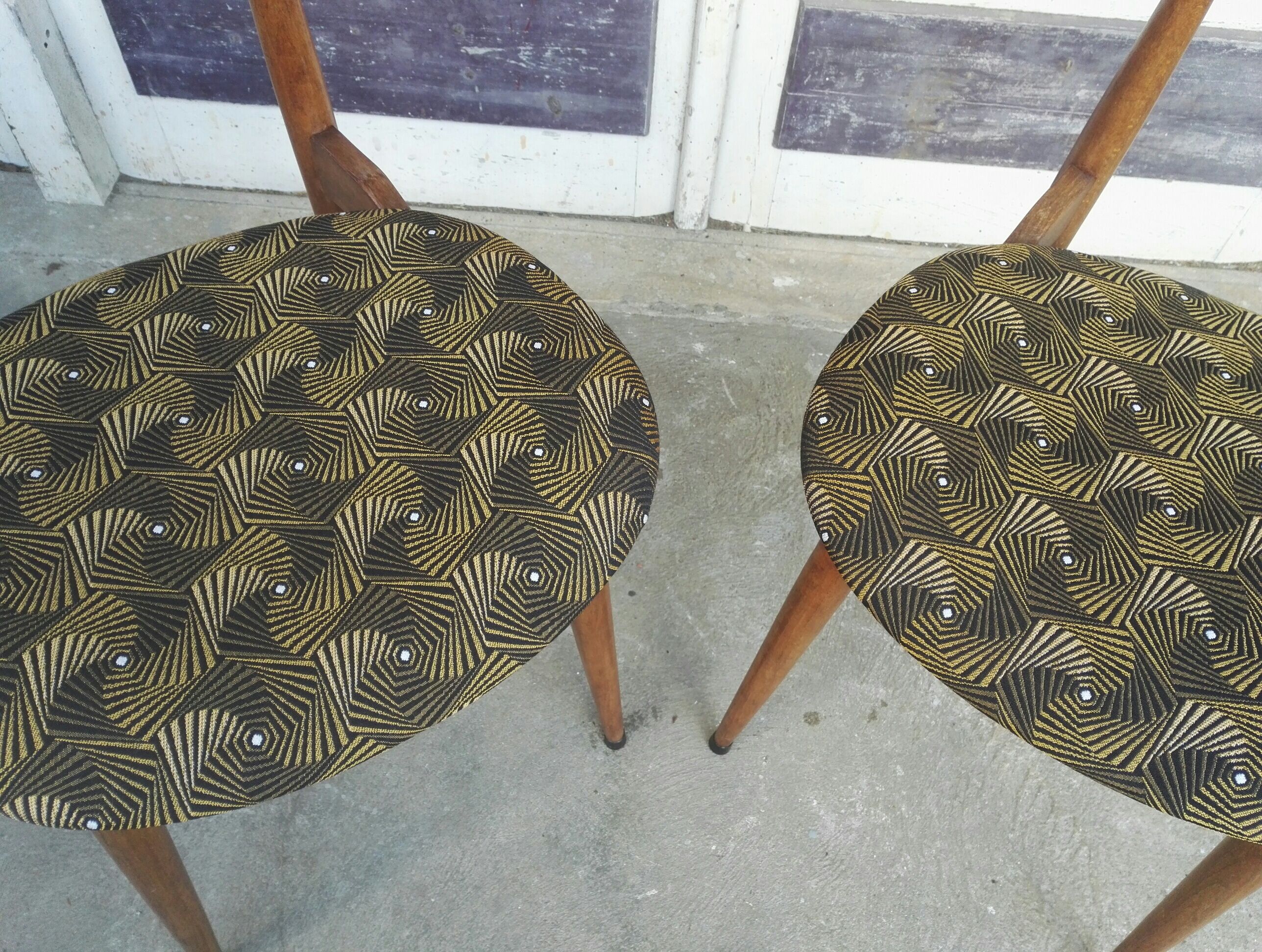 Paire de chaises Baumann