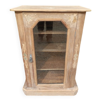 Vitrine en bois massif