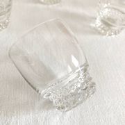 9 crystal liqueur glasses, 1950s