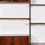 Scandinavian vintage modular teak bookcase