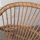 Pair of Shell-shaped Rotin chairs