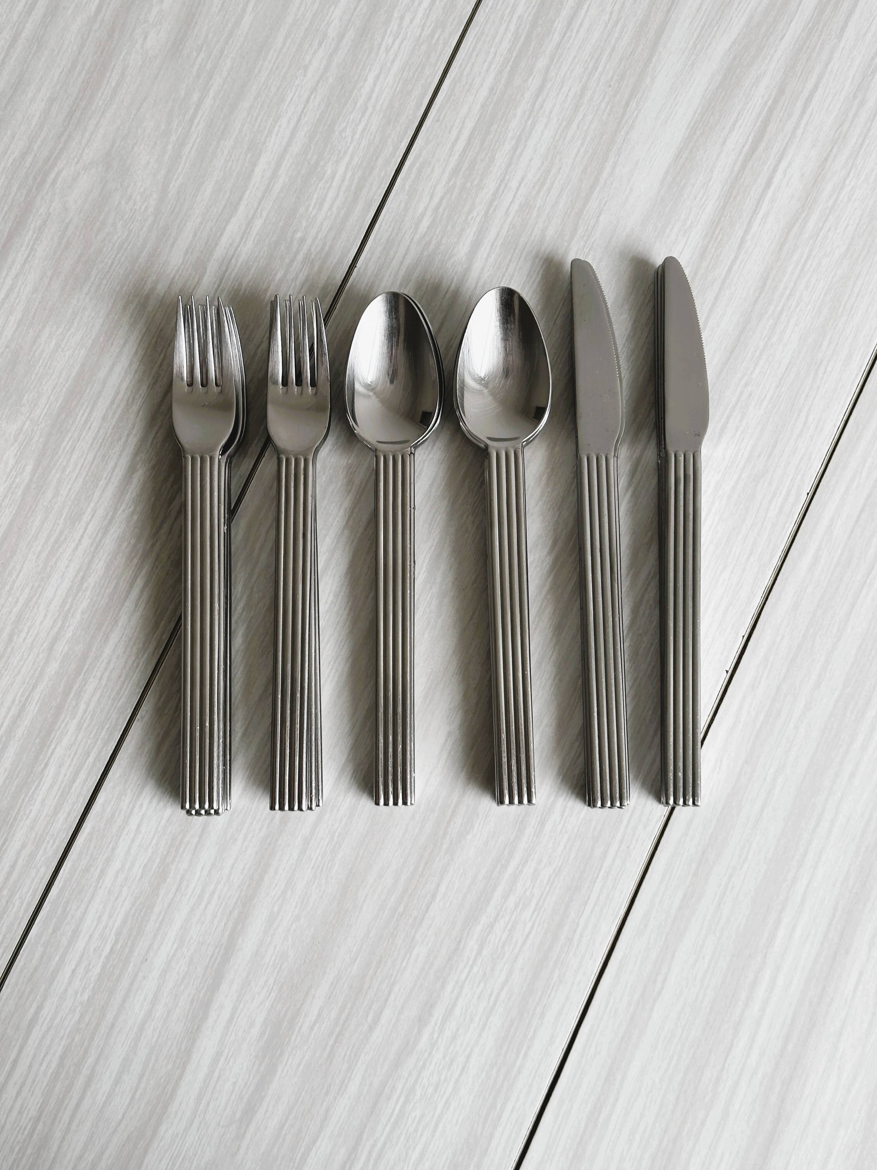Set of 18 IKEA cutlery made in Korea